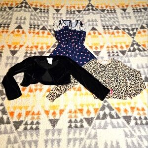 🎁Bundle 3-$20 - Cat & Jack Cardigan☆Sidekick Pink Sweatshirt☆Lili Bleu Hoodie